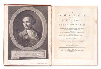 TRAVEL  COOK, JAMES; and FURNEAUX, [-]. A Voyage towards the South Pole and Round the World . . . Second Edition.  2 vols.  1777